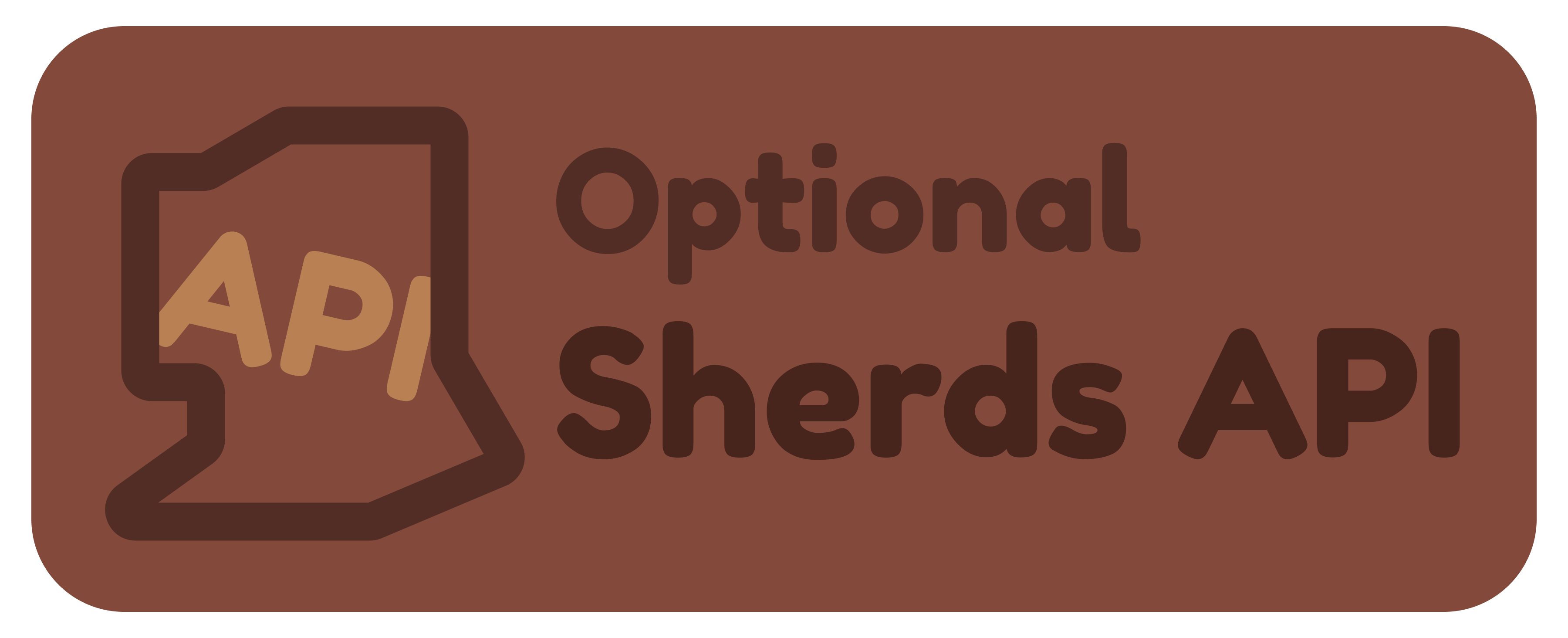 'Optional Sherds API' badge