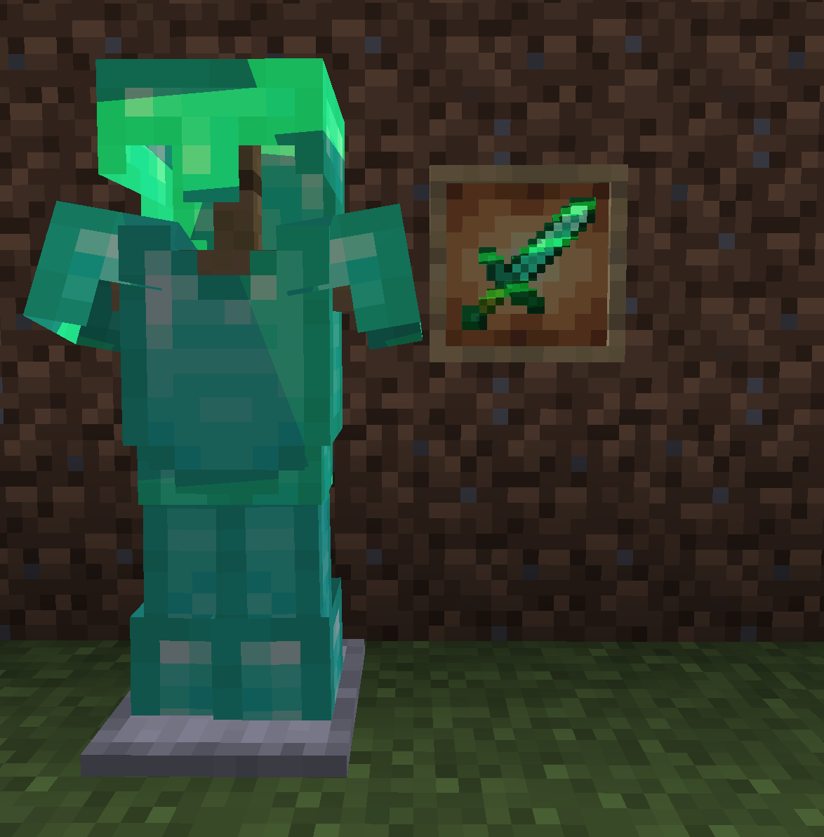 Armor and sword