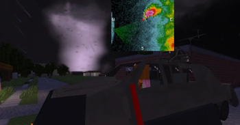 DEADLY NIGHT TIME tornado intercept 