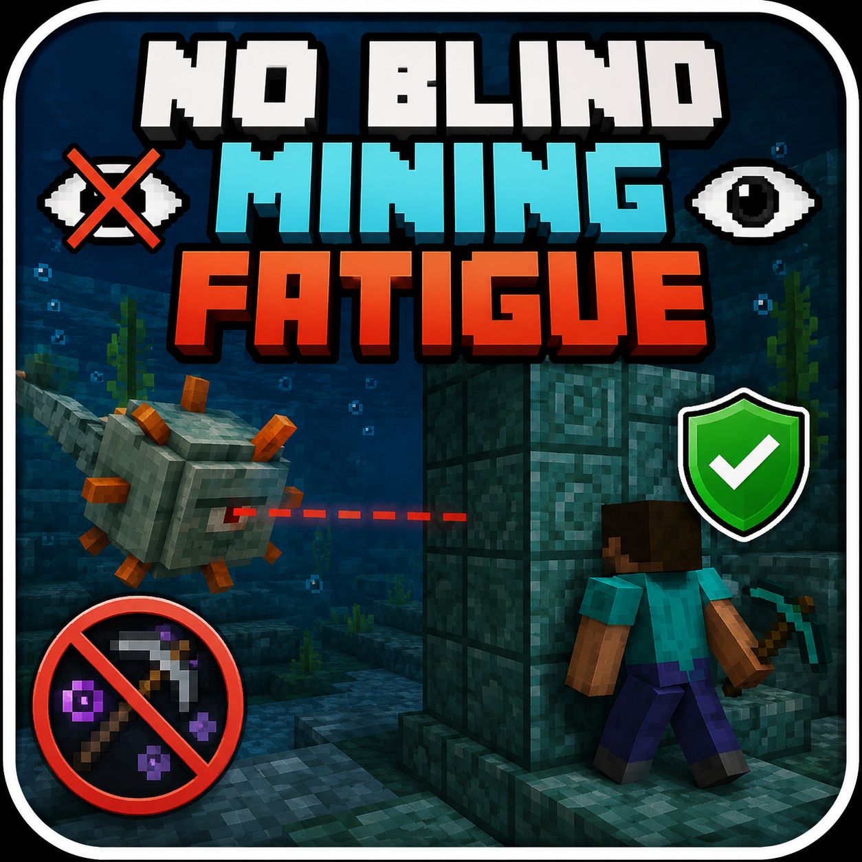 No Blind Mining Fatigue