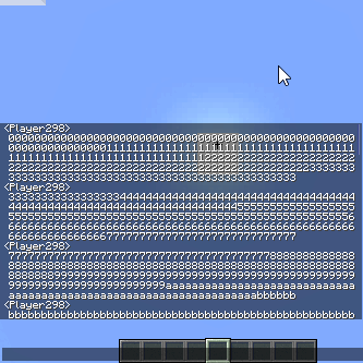 expanded chat history