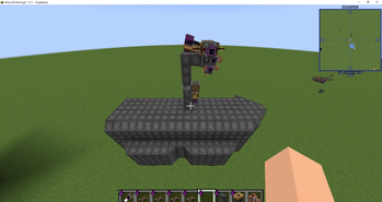 Armored car with potato cannon gun