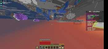 In-game view