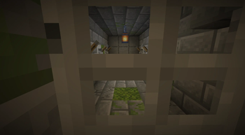 Peeking through the door...
