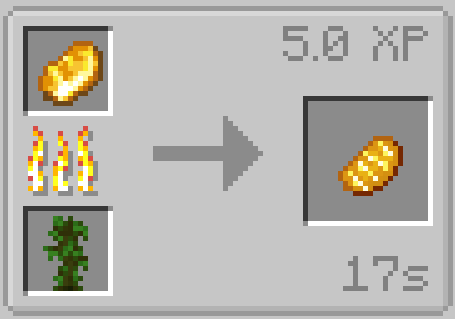 Cooked Goldchop Smelting Recipe