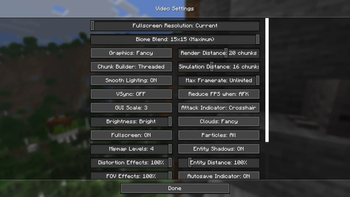 Graphics Settings