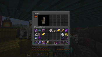 Donkey inventory In-game