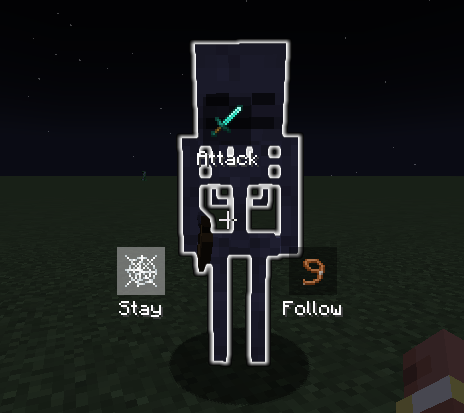 Action menu