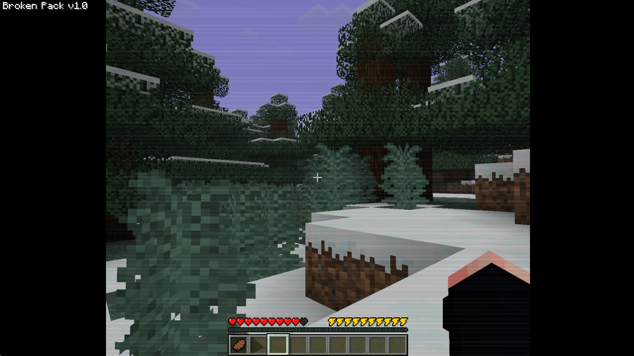 Screenshot modpacku Broken Pack (1/2)