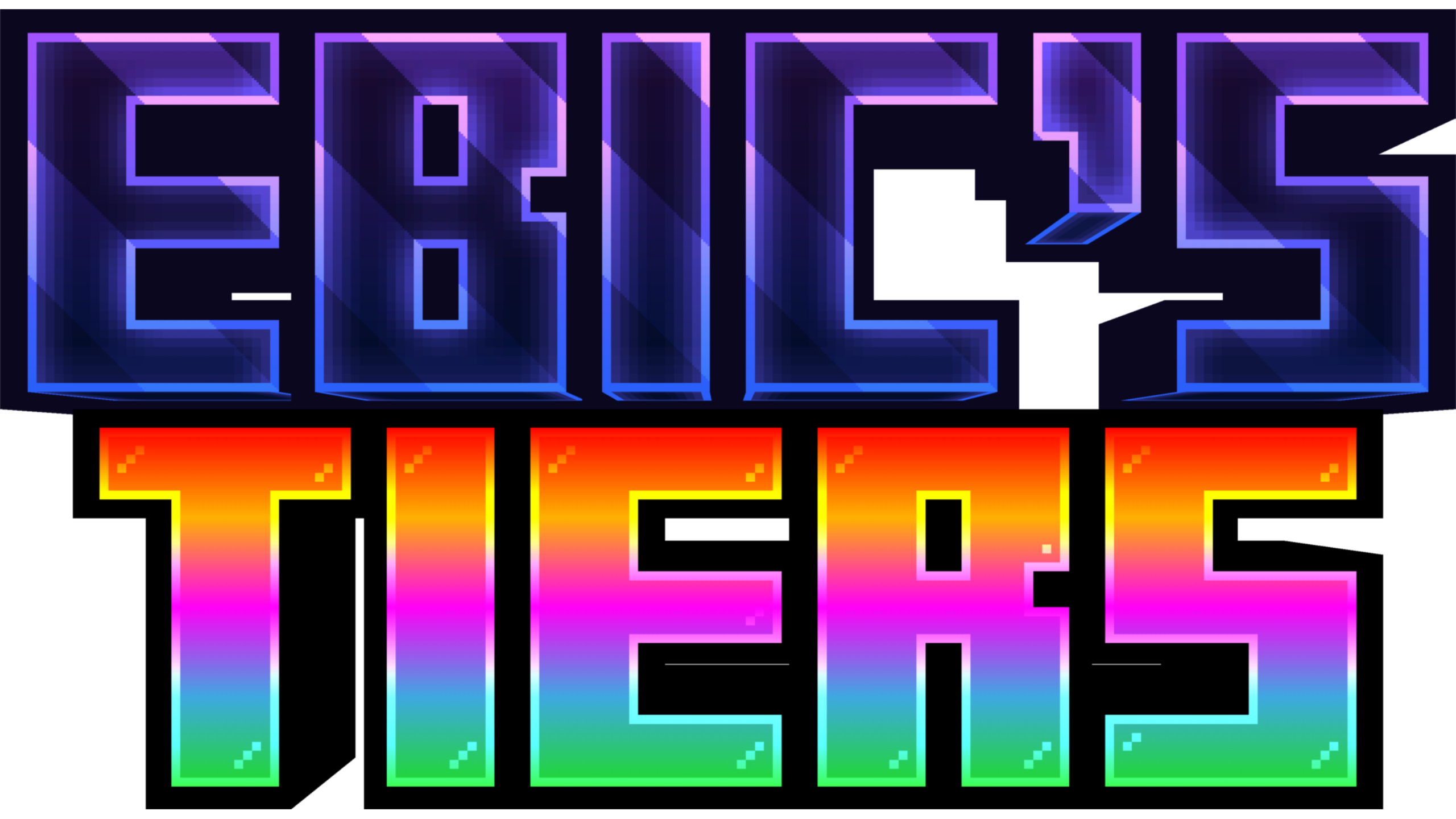 The main title for Ebic's Tiers.
