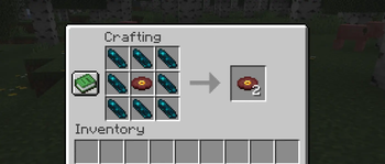 Crafting recipe