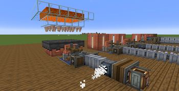 2-Turbine Unit using lava farm