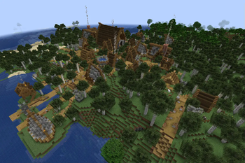 A village.