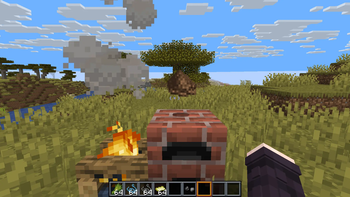 Mechanic bonfire and Brick Furnace