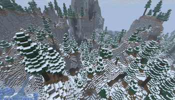 Snowy Old Growth Taiga