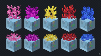 Tropical Slime Variant Illustrations