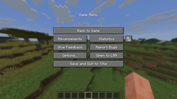 Pause Menu
