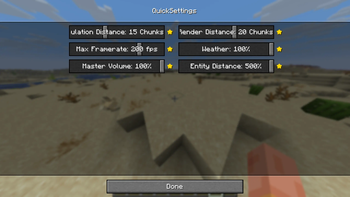 QuickSettings UI