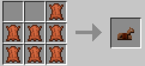 Leather Horse Armor Recipe