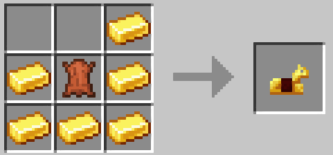 Golden Horse Armor Recipe