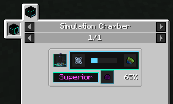 Dicer simulation chamber
