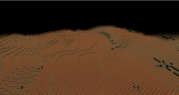 Shot of one of the biomes