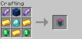 Crafting recipe for the Essence Collector