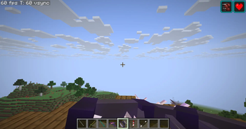 Adjusted first-person bow mode