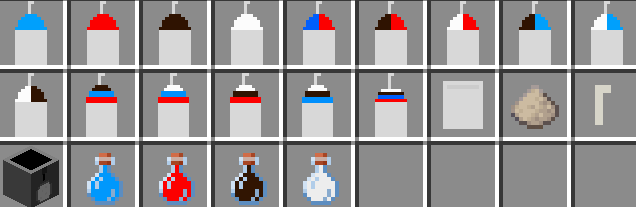 All the stuff in the mod