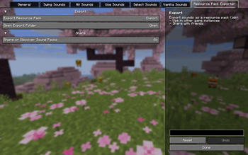 Integrated Resource Pack Exporter