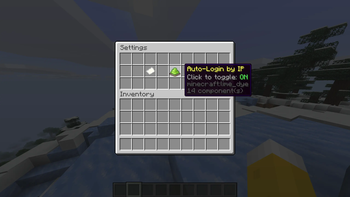 Auto Login by IP Enabled