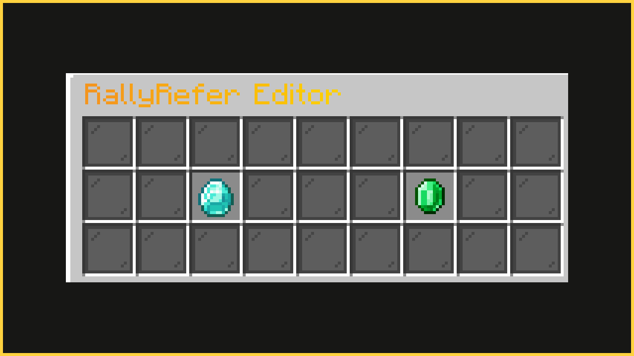 In-game reward editor