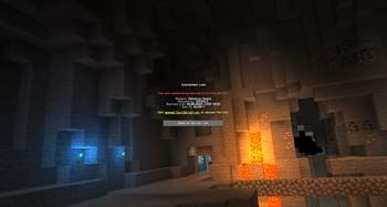 Default "Temporarily Banned" Screen
