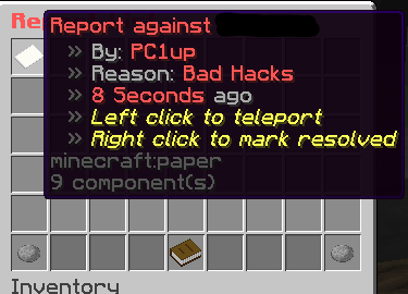 Default Reportlist
