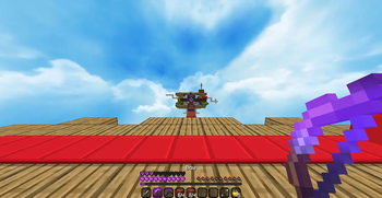 Sky And Hotbar