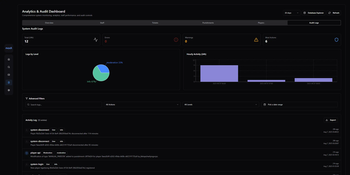 Analytics and Audit Logs