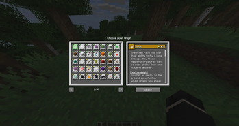 Example of when GUI appears.