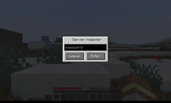 First visit to the server