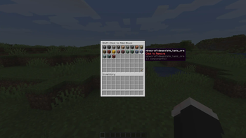 Vein Minable Blocks Menu