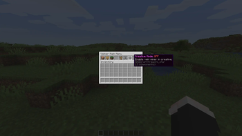 Creative Mode Toggle