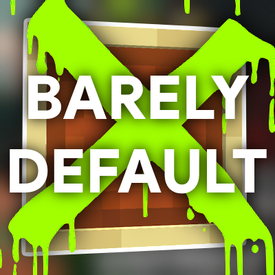 Barely Default Invisible Item Frames