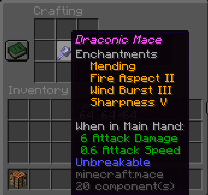 The Draconic Mace