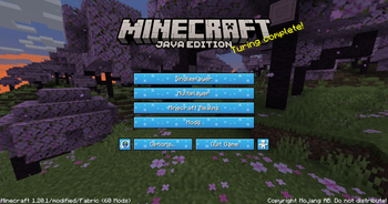 Main menu