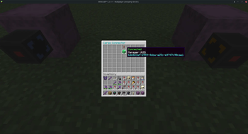 Connector menu