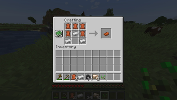 Crafting Saddles in Survival Mode