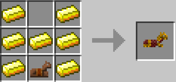 Gold Horse Armor