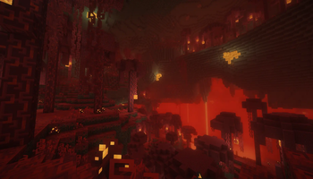 Скриншот: Idyllon Red Netherrack Add-On