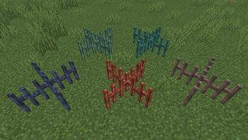 Copper bars support