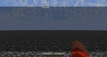 An example of forced keybinds on a server.