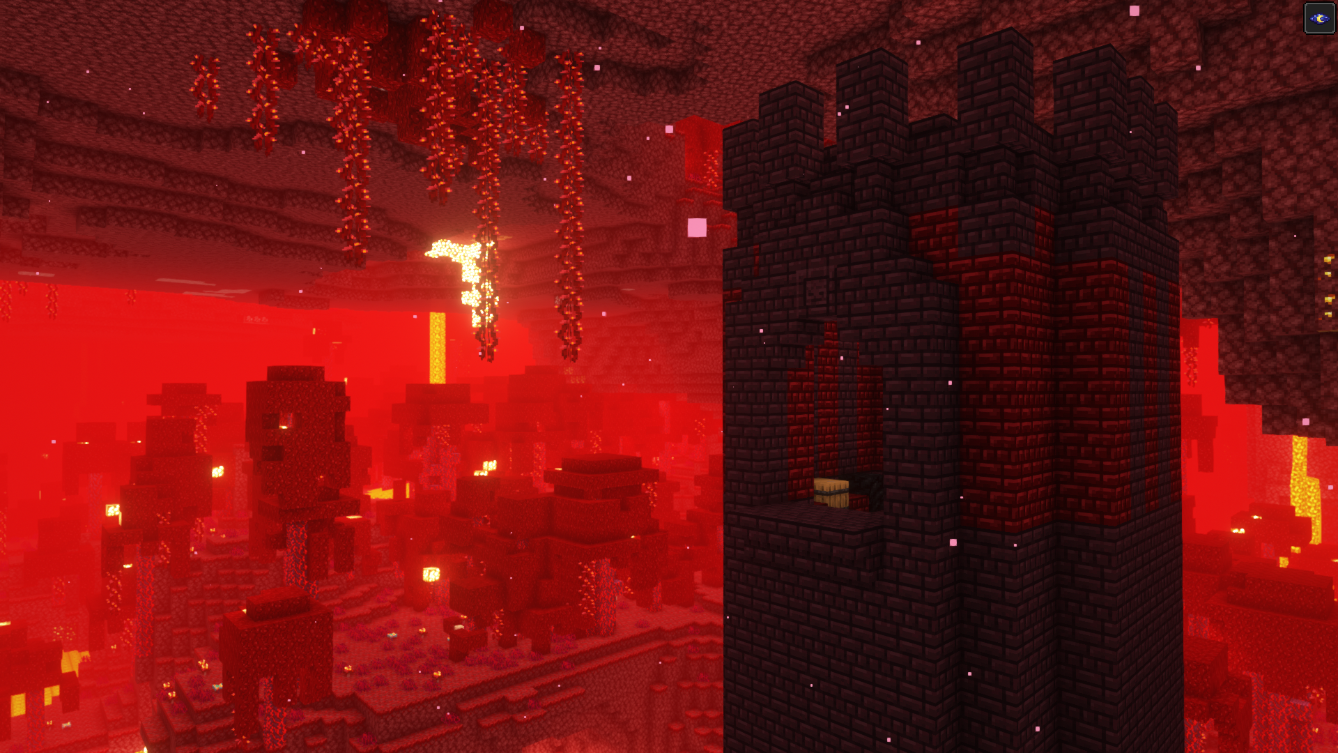A Small Nether Dungeon, added in 1.19!